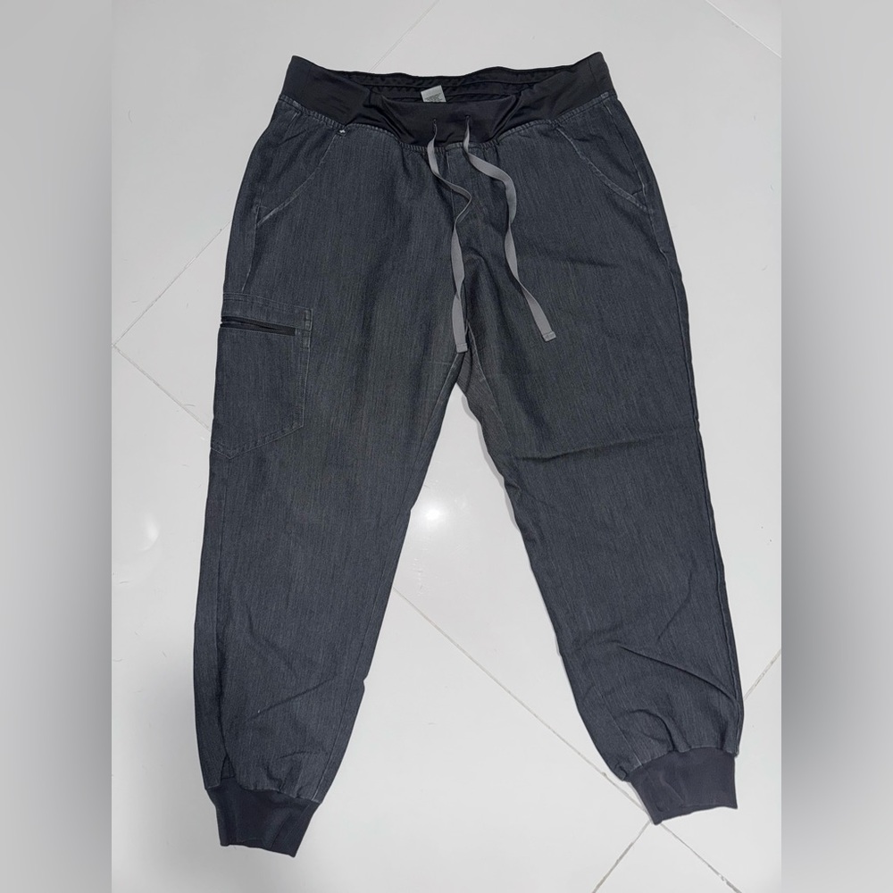 Figs Scrub Pants Gray Medium Joggers